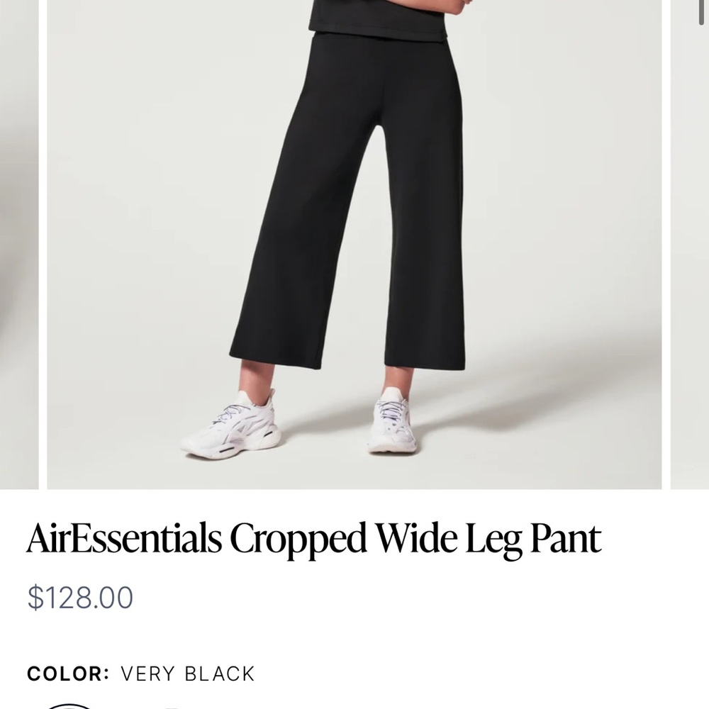 Spanx AirMax Wide Leg Crop - size M, gently used